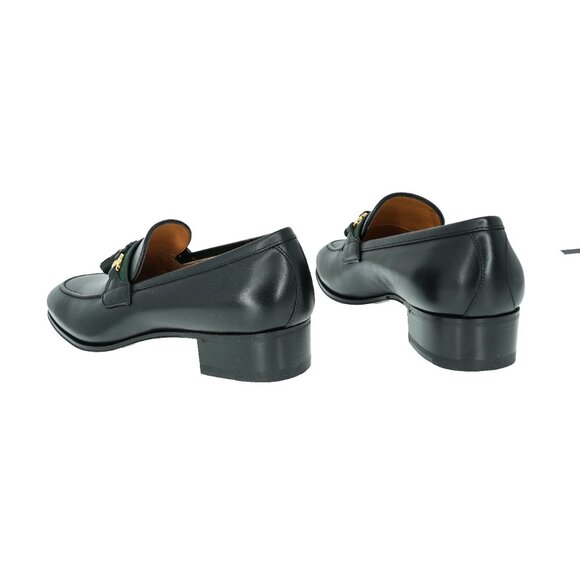Gucci Women's Paride Horsebit Tassel Leather Loafers - Picture 3 of 8